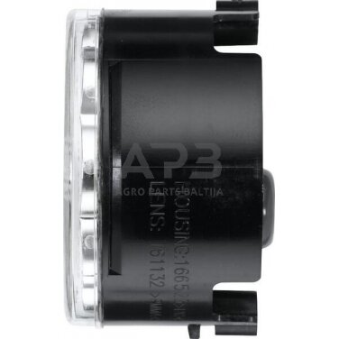 Galiniai žibintai LED, apvalus, 12V, Ø 66mm, 12 LED, Hella 2SB009001401 2