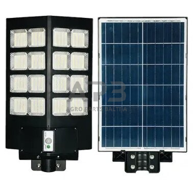 Gatvės šviestuvas su saulės baterija 320W 2 Gatvės šviestuvas su saulės baterija 320W 2