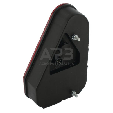 Galinis žibintas dešininis, trikampis, 12V, raudona/gintarinė, Aspöck 244800007 1 Galinis žibintas dešininis, trikampis, 12V, raudona/gintarinė, Aspöck 244800007 1