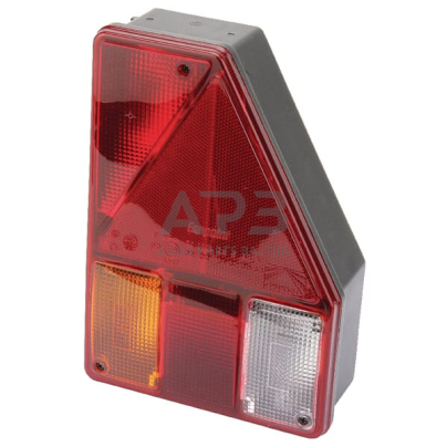 Galinis žibintas dešininis 12V, raudona/gintarinė/skaidri, Aspöck 244205007 Galinis žibintas dešininis 12V, raudona/gintarinė/skaidri, Aspöck 244205007