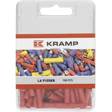 Galinė jungtis 0.5-1mm² 100 vnt. LA9105KR 1 Galinė jungtis 0.5-1mm² 100 vnt. LA9105KR 1