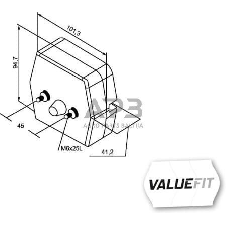 Galiniai žibintai LED, kvadratas, 9/30V, raudona/gintarinė, 101.3x41.2x94.7mm, 22 LED, Hella ValueFit 2VA357023021 6 Galiniai žibintai LED, kvadratas, 9/30V, raudona/gintarinė, 101.3x41.2x94.7mm, 22 LED, Hella ValueFit 2VA357023021 6