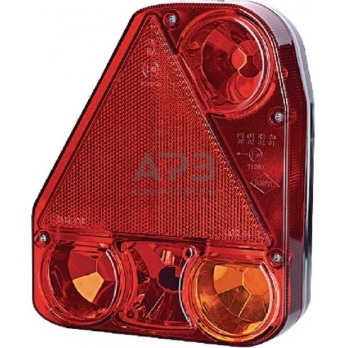 Galinis žibintas kairinis stačiakampis, 12/24V, raudona/oranžinė, 206x54.5x174mm, gopart LA45008 Galinis žibintas kairinis stačiakampis, 12/24V, raudona/oranžinė, 206x54.5x174mm, gopart LA45008