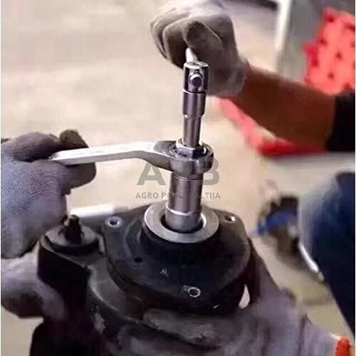 Galvučių ir antgalių rinkinys amortizatoriams 18vnt. 1 Galvučių ir antgalių rinkinys amortizatoriams 18vnt. 1