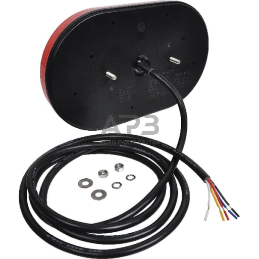 Galinis žibintas kairinis LED, stačiakampis, 12/24V, 254x31x153mm, LA111334 1 Galinis žibintas kairinis LED, stačiakampis, 12/24V, 254x31x153mm, LA111334 1