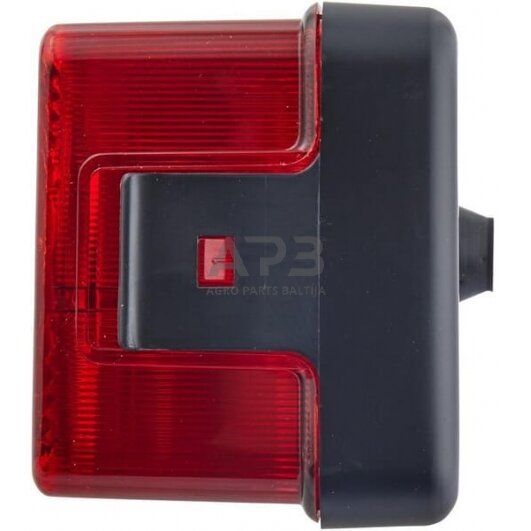 Galinis žibintas kairinis stačiakampis, 12/24V, raudona/oranžinė, 170x62x75mm, Hella 2SD002582011 2 Galinis žibintas kairinis stačiakampis, 12/24V, raudona/oranžinė, 170x62x75mm, Hella 2SD002582011 2