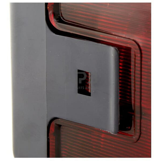 Galinis žibintas dešininis stačiakampis, 12/24V, raudona/oranžinė, 170x62x75mm, Hella 2SD002582021 4 Galinis žibintas dešininis stačiakampis, 12/24V, raudona/oranžinė, 170x62x75mm, Hella 2SD002582021 4