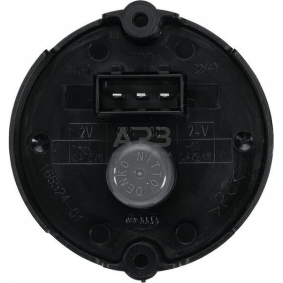 Galiniai žibintai LED, apvalus, 12V, Ø 66mm, 12 LED, Hella 2SB009001401 3