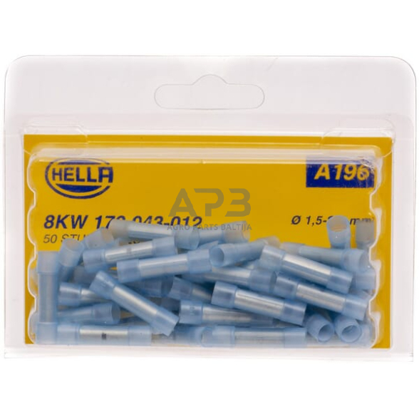Galinė jungtis 1.5-2.5mm² 50 vnt. Hella 8KW178043012 4 Galinė jungtis 1.5-2.5mm² 50 vnt. Hella 8KW178043012 4