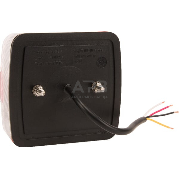 Galiniai žibintai LED, 1W, kvadratas, 12V, 106x35x98mm, 18 LED, gopart LA99190GP 3 Galiniai žibintai LED, 1W, kvadratas, 12V, 106x35x98mm, 18 LED, gopart LA99190GP 3