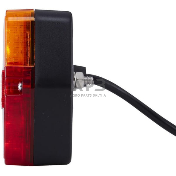 Galiniai žibintai LED, kvadratas, 9/36V, raudona/gintarinė, 101.3x41.2x94.7mm, 25 LED, Hella ValueFit 2VB357023011 2 Galiniai žibintai LED, kvadratas, 9/36V, raudona/gintarinė, 101.3x41.2x94.7mm, 25 LED, Hella ValueFit 2VB357023011 2