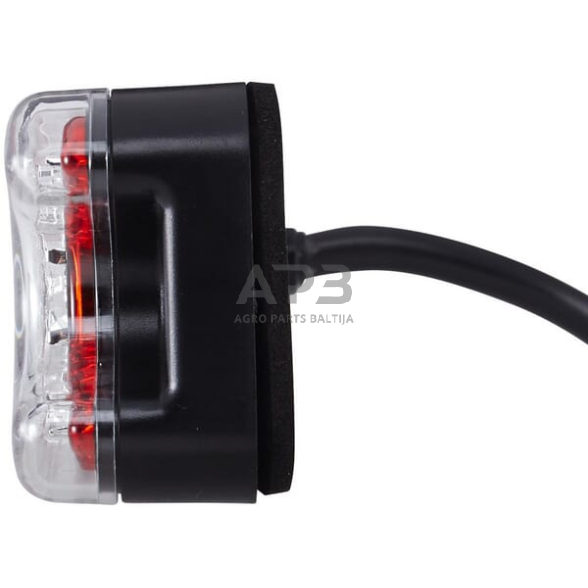 Galiniai žibintai LED, stačiakampis, 10/30V, raudona/geltona, 191x28x50mm, 21 LED, Hella ValueFit 2VP357021011 2