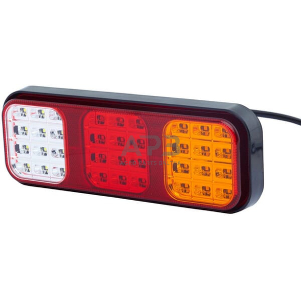 Galiniai žibintai LED, stačiakampis, 12/24V, 284x37x100mm, Hella ValueFit 2VP357018001 Galiniai žibintai LED, stačiakampis, 12/24V, 284x37x100mm, Hella ValueFit 2VP357018001