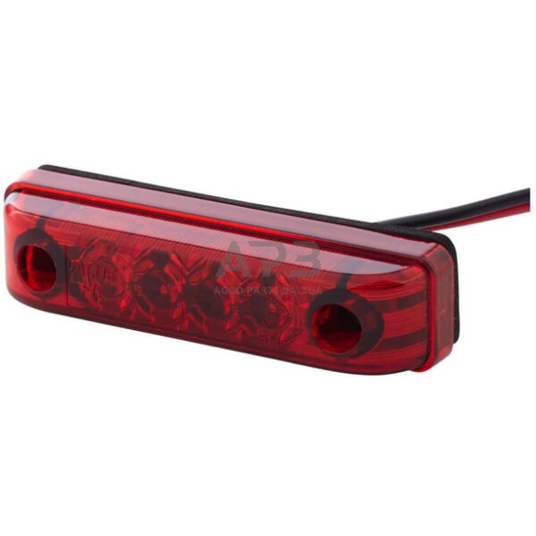Galiniai žibintai LED, stačiakampis, 24V, raudona, 65x11x16mm, Hella ValueFit 2TM357010111 Galiniai žibintai LED, stačiakampis, 24V, raudona, 65x11x16mm, Hella ValueFit 2TM357010111