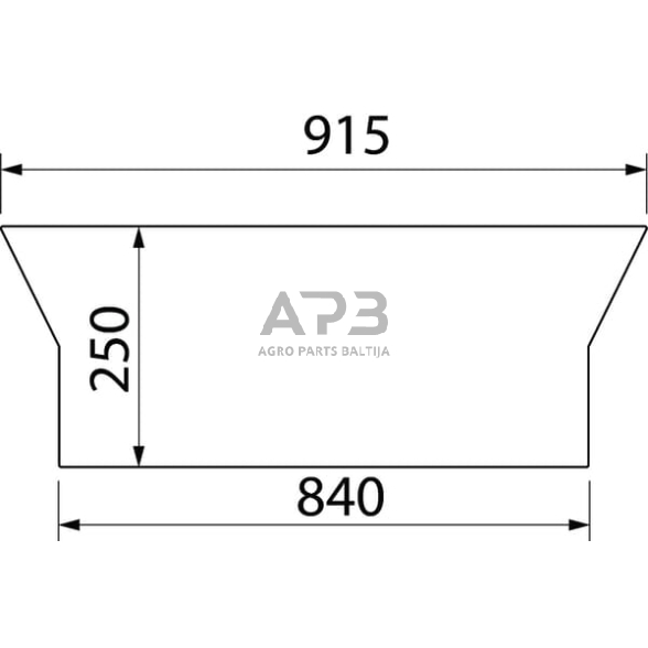 Galinis kabinos stiklas 84214858N Galinis kabinos stiklas 84214858N