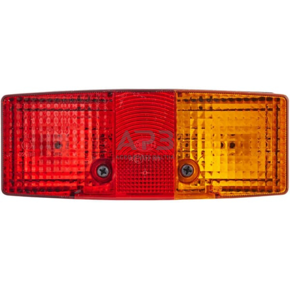 Galinis žibintas dešininis stačiakampis, 12/24V, raudona/oranžinė, 158x51x64mm, Hella 2SE003184101 1 Galinis žibintas dešininis stačiakampis, 12/24V, raudona/oranžinė, 158x51x64mm, Hella 2SE003184101 1