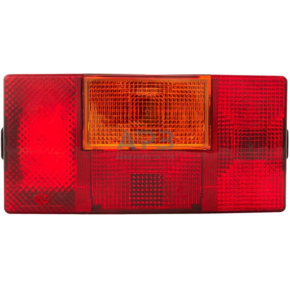 Galinis žibintas dešininis stačiakampis, 12/24V, raudona/oranžinė, 210x66x108mm, Hella 2SD006040041 1 Galinis žibintas dešininis stačiakampis, 12/24V, raudona/oranžinė, 210x66x108mm, Hella 2SD006040041 1