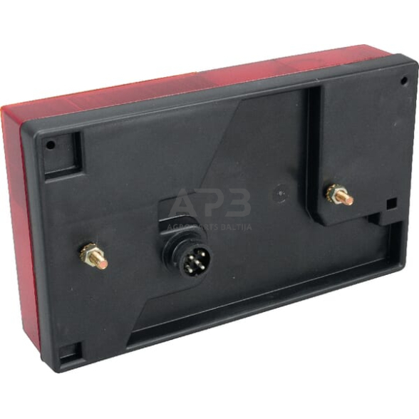 Galinis žibintas dešininis stačiakampis, 12V, raudona/gintarinė, Aspöck 245205507 1 Galinis žibintas dešininis stačiakampis, 12V, raudona/gintarinė, Aspöck 245205507 1