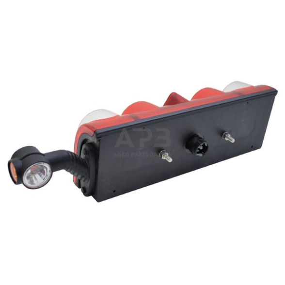 Galinis žibintas dešininis stačiakampis, 12V, raudona/gintarinė/skaidri, Aspöck 256411527 1 Galinis žibintas dešininis stačiakampis, 12V, raudona/gintarinė/skaidri, Aspöck 256411527 1