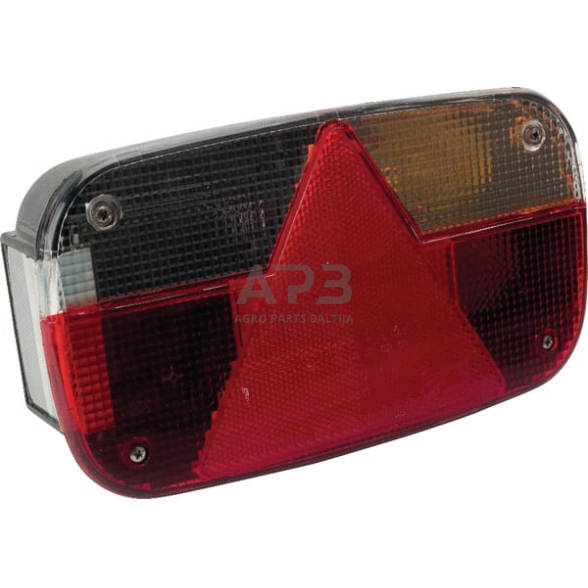 Galinis žibintas dešininis stačiakampis, 12V, raudona/skaidri/gintarinė, 244 Aspöck 248200007 Galinis žibintas dešininis stačiakampis, 12V, raudona/skaidri/gintarinė, 244 Aspöck 248200007