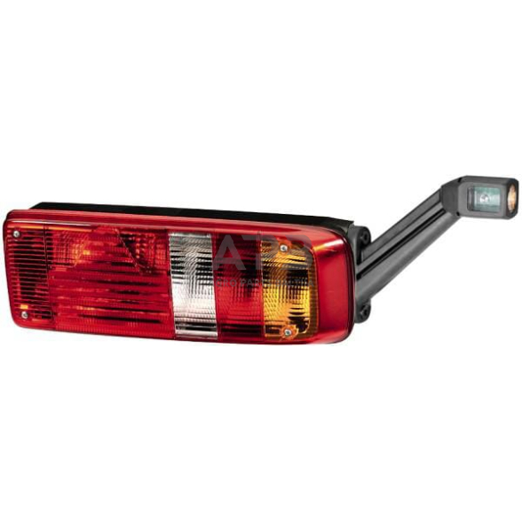 Galinis žibintas dešininis stačiakampis, 24V, amber/skaidrus/raudona, Hella 2VP340931161 5 Galinis žibintas dešininis stačiakampis, 24V, amber/skaidrus/raudona, Hella 2VP340931161 5