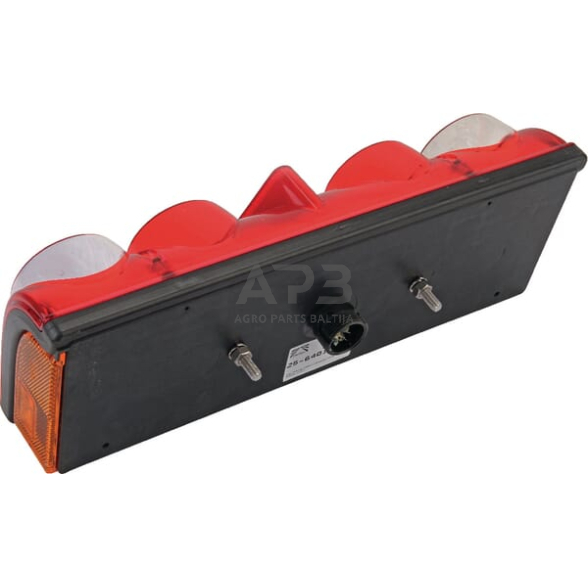 Galinis žibintas dešininis stačiakampis, 24V, skaidrus/raudona, Aspöck 256401507 1 Galinis žibintas dešininis stačiakampis, 24V, skaidrus/raudona, Aspöck 256401507 1