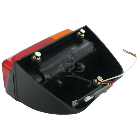 Galinis žibintas dešininis stačiakampis, raudona/gintarinė, 4 kontaktų Cobo 02209000 1 Galinis žibintas dešininis stačiakampis, raudona/gintarinė, 4 kontaktų Cobo 02209000 1