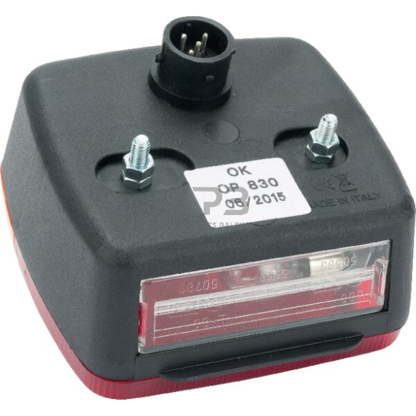 Galinis žibintas kairinis kvadratas, 12V, raudona/gintarinė, 108x103x103mm, Ajba LA18006 1 Galinis žibintas kairinis kvadratas, 12V, raudona/gintarinė, 108x103x103mm, Ajba LA18006 1