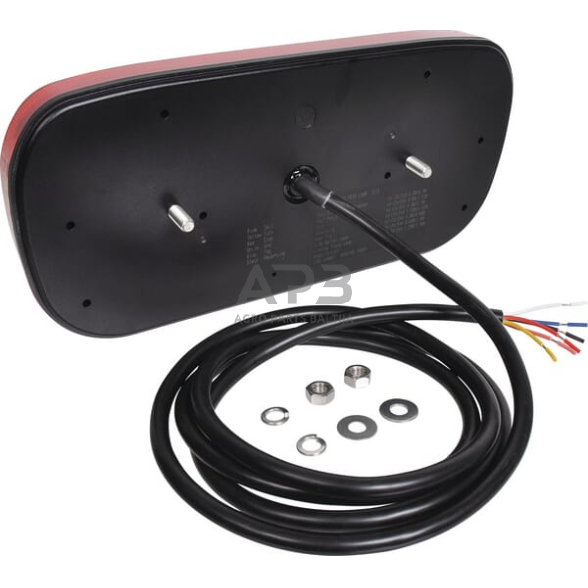 Galinis žibintas kairinis LED, stačiakampis, 12/24V, 315x32x145mm, LA111329 1 Galinis žibintas kairinis LED, stačiakampis, 12/24V, 315x32x145mm, LA111329 1