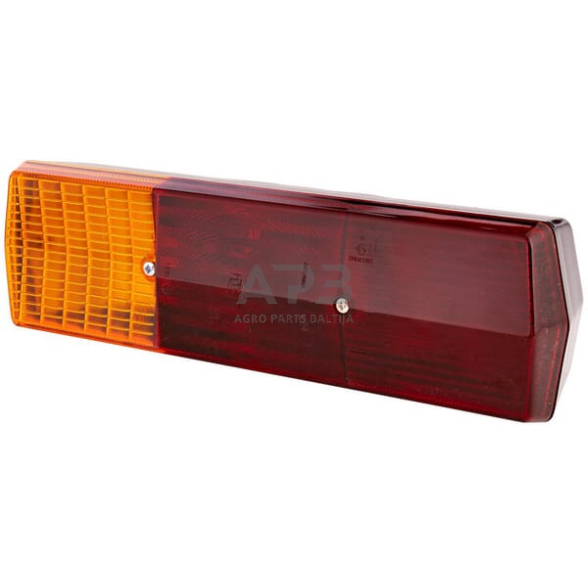 Galinis žibintas kairinis stačiakampis, 12/24V, gintarinė/raudona, 330x78x95mm, Hella 2SD001688171 Galinis žibintas kairinis stačiakampis, 12/24V, gintarinė/raudona, 330x78x95mm, Hella 2SD001688171