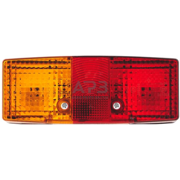 Galinis žibintas kairinis stačiakampis, 12/24V, raudona/oranžinė 158x51x64mm, Hella 2SE997111011 1 Galinis žibintas kairinis stačiakampis, 12/24V, raudona/oranžinė 158x51x64mm, Hella 2SE997111011 1