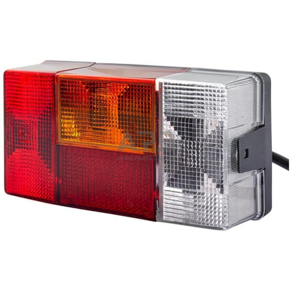Galinis žibintas kairinis stačiakampis, 12/24V, raudona/oranžinė 210x66x108mm, Hella 2VP006040111 Galinis žibintas kairinis stačiakampis, 12/24V, raudona/oranžinė 210x66x108mm, Hella 2VP006040111