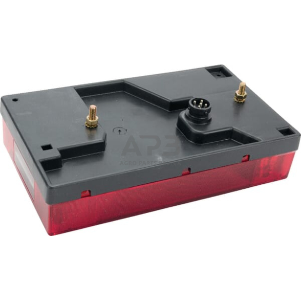 Galinis žibintas kairinis stačiakampis, 12V, raudona/gintarinė, Aspöck 245000007 1 Galinis žibintas kairinis stačiakampis, 12V, raudona/gintarinė, Aspöck 245000007 1