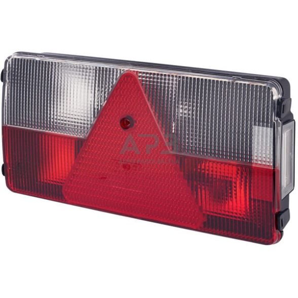 Galinis žibintas kairinis stačiakampis, 12V, raudona/oranžinė 281x53.5x138.9mm, Hella 2VB341032111 Galinis žibintas kairinis stačiakampis, 12V, raudona/oranžinė 281x53.5x138.9mm, Hella 2VB341032111