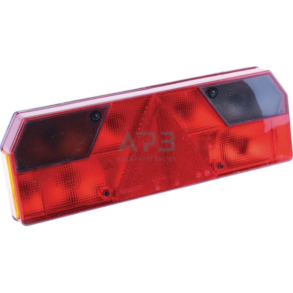 Galinis žibintas kairinis stačiakampis, 24V, raudona, 7 kontaktų, Aspöck 255001507 Galinis žibintas kairinis stačiakampis, 24V, raudona, 7 kontaktų, Aspöck 255001507