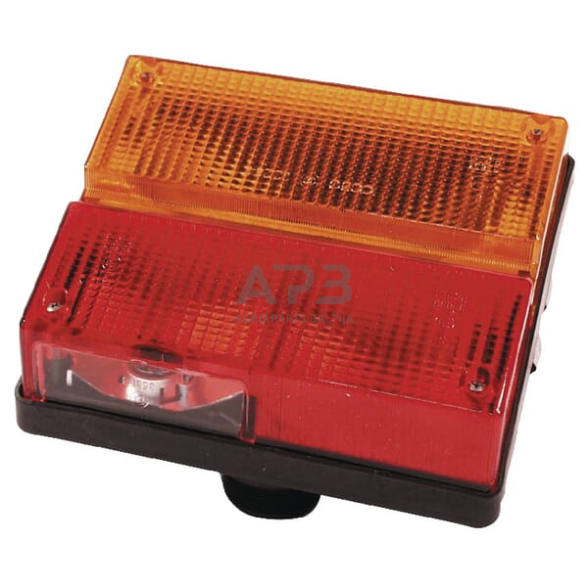 Galinis žibintas kairinis stačiakampis, raudona/gintarinė, AMP kištukas, Cobo 02284000 Galinis žibintas kairinis stačiakampis, raudona/gintarinė, AMP kištukas, Cobo 02284000