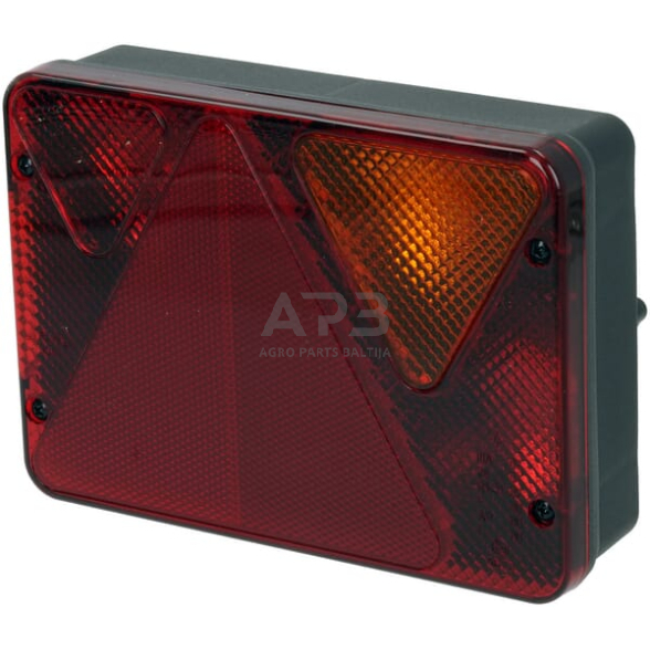 Galinis žibintas kairinis stačiakampis, raudona/oranžinė, 188x51x135mm, 5 kontaktų / 4 kontaktų, Ajba LA82140 Galinis žibintas kairinis stačiakampis, raudona/oranžinė, 188x51x135mm, 5 kontaktų / 4 kontaktų, Ajba LA82140