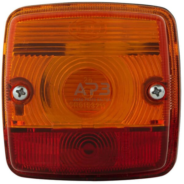 Galinis žibintas kvadratas, 12/24V, raudona/oranžinė, 84x51x84mm, Hella 2SW003014131 1 Galinis žibintas kvadratas, 12/24V, raudona/oranžinė, 84x51x84mm, Hella 2SW003014131 1