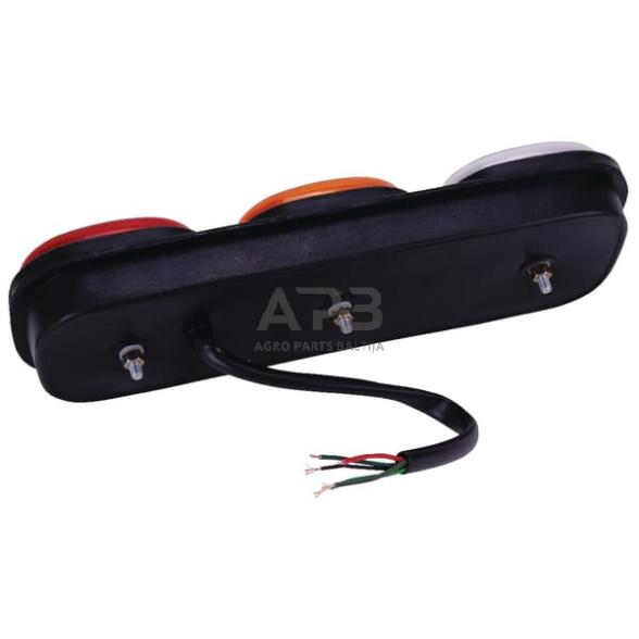 Galinis žibintas stačiakampis, 12/24V, 334x112x57mm, Britax L1300LB 1 Galinis žibintas stačiakampis, 12/24V, 334x112x57mm, Britax L1300LB 1