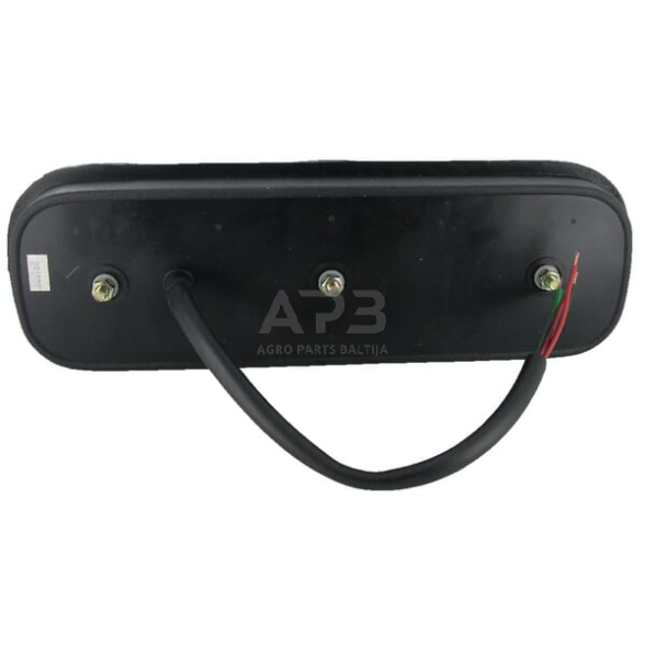 Galinis žibintas stačiakampis, 12/24V, raudona/oranžinė, 334x112x57mm, Britax L1301LB 1 Galinis žibintas stačiakampis, 12/24V, raudona/oranžinė, 334x112x57mm, Britax L1301LB 1