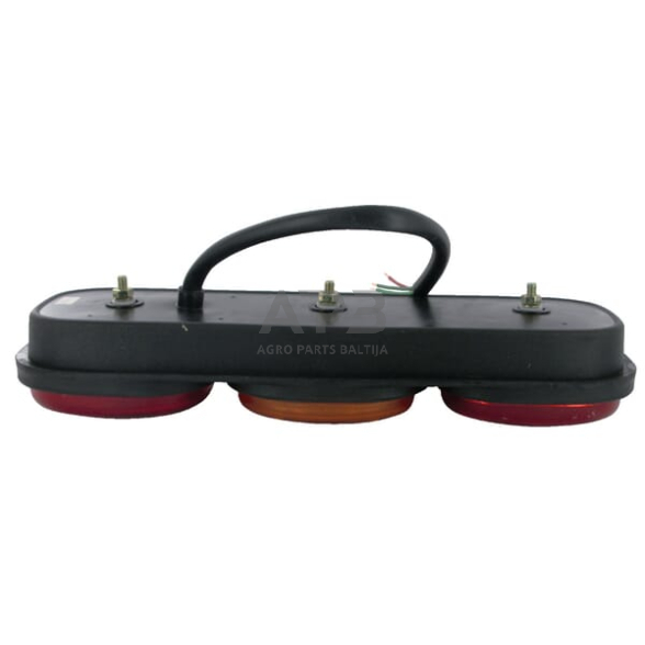 Galinis žibintas stačiakampis, 12/24V, raudona/oranžinė, 334x112x57mm, Britax L1301LB 2 Galinis žibintas stačiakampis, 12/24V, raudona/oranžinė, 334x112x57mm, Britax L1301LB 2