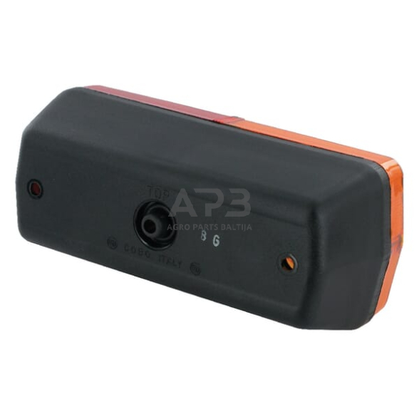 Galinis žibintas stačiakampis, 12V, raudona/gintarinė, 184x76mm AMP kištukas, Cobo 02431000 1 Galinis žibintas stačiakampis, 12V, raudona/gintarinė, 184x76mm AMP kištukas, Cobo 02431000 1