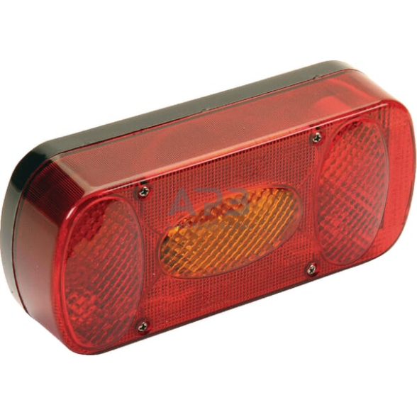 Galinis žibintas stačiakampis, 12V, raudona/gintarinė, 218 Aspöck 243000007 Galinis žibintas stačiakampis, 12V, raudona/gintarinė, 218 Aspöck 243000007