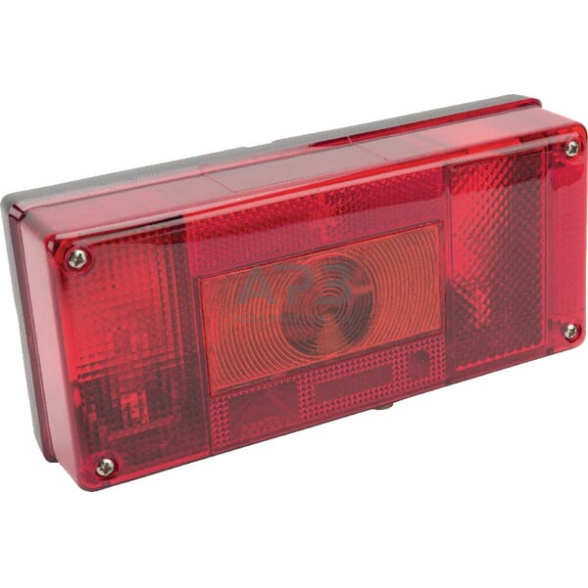 Galinis žibintas stačiakampis, 12V, raudona/gintarinė,  Aspöck 246000007 Galinis žibintas stačiakampis, 12V, raudona/gintarinė,  Aspöck 246000007