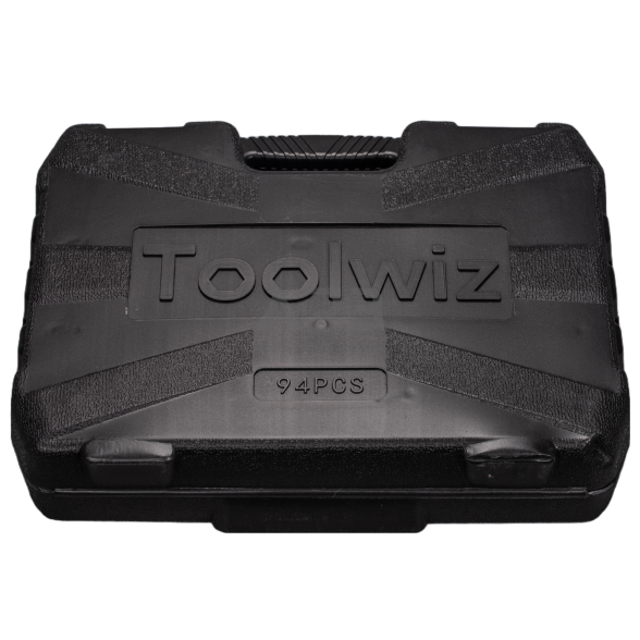 Galvučių rinkinys 1/2" + 1/4" 94vnt. 6-kampės 1 Galvučių rinkinys 1/2" + 1/4" 94vnt. 6-kampės 1