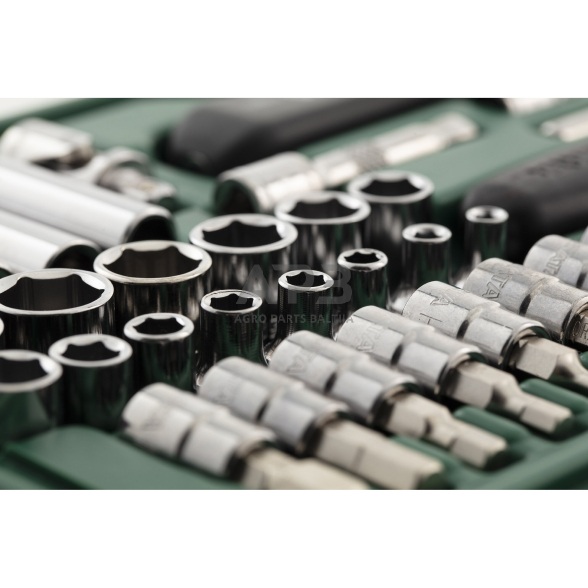 Galvučių rinkinys 1/4" (52vnt) 5