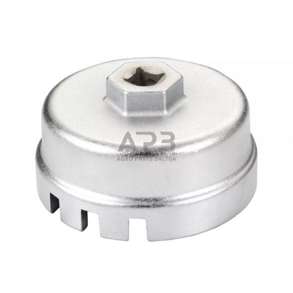 Galvutė tepalo filtrui 64.5mm 14-kamp 3/8" Galvutė tepalo filtrui 64.5mm 14-kamp 3/8"