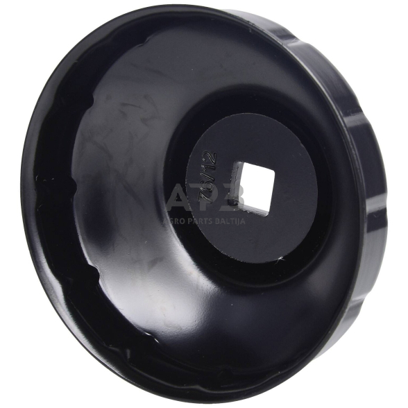 Galvutė tepalo filtrui 76mm/12F 3/8" Galvutė tepalo filtrui 76mm/12F 3/8"