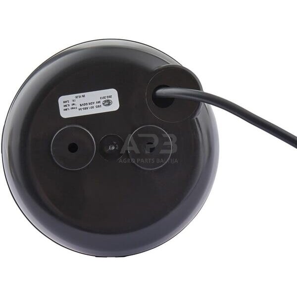 Galiniai žibintai LED, apvalus, 24V, raudona/oranžinė, Ø 140mm, 42 LED, Hella 2SD001685347 3 Galiniai žibintai LED, apvalus, 24V, raudona/oranžinė, Ø 140mm, 42 LED, Hella 2SD001685347 3