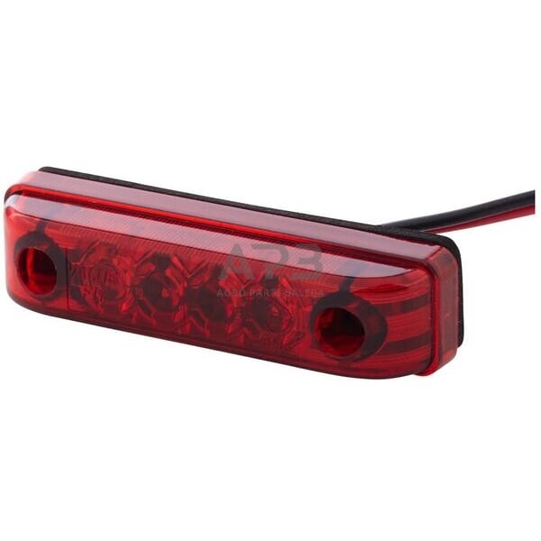 Galiniai žibintai LED, stačiakampis, 24V, raudona, 65x11x16mm, Hella ValueFit 2TM357010111 Galiniai žibintai LED, stačiakampis, 24V, raudona, 65x11x16mm, Hella ValueFit 2TM357010111